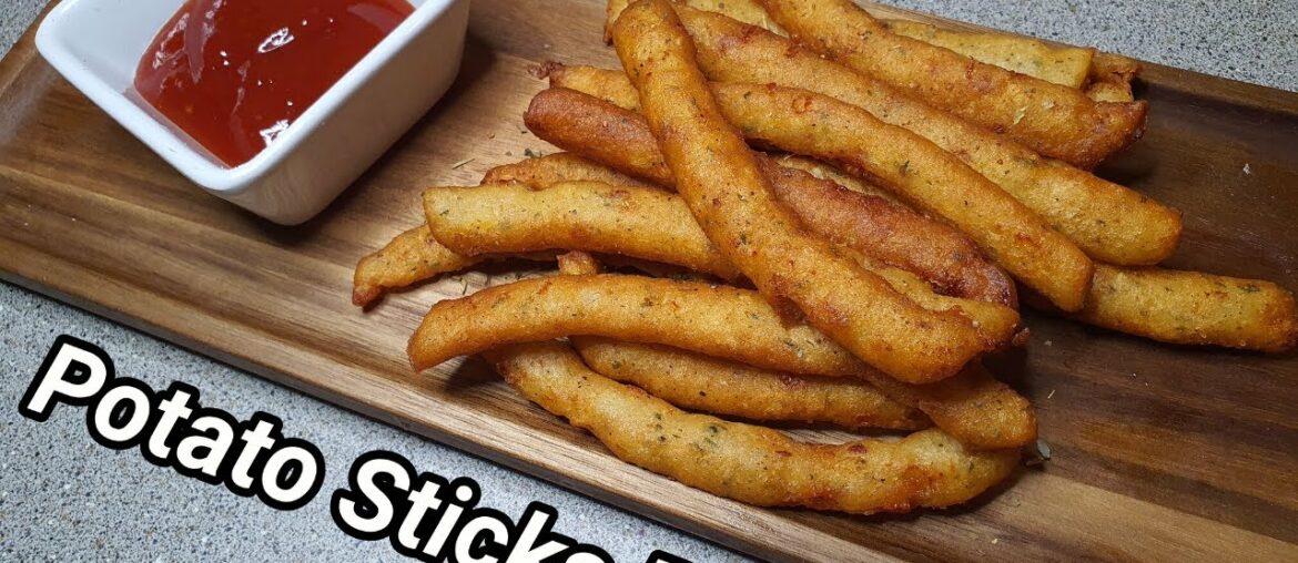 POTATO STICKS RECIPE | Crispier And Tastier Than French Fries