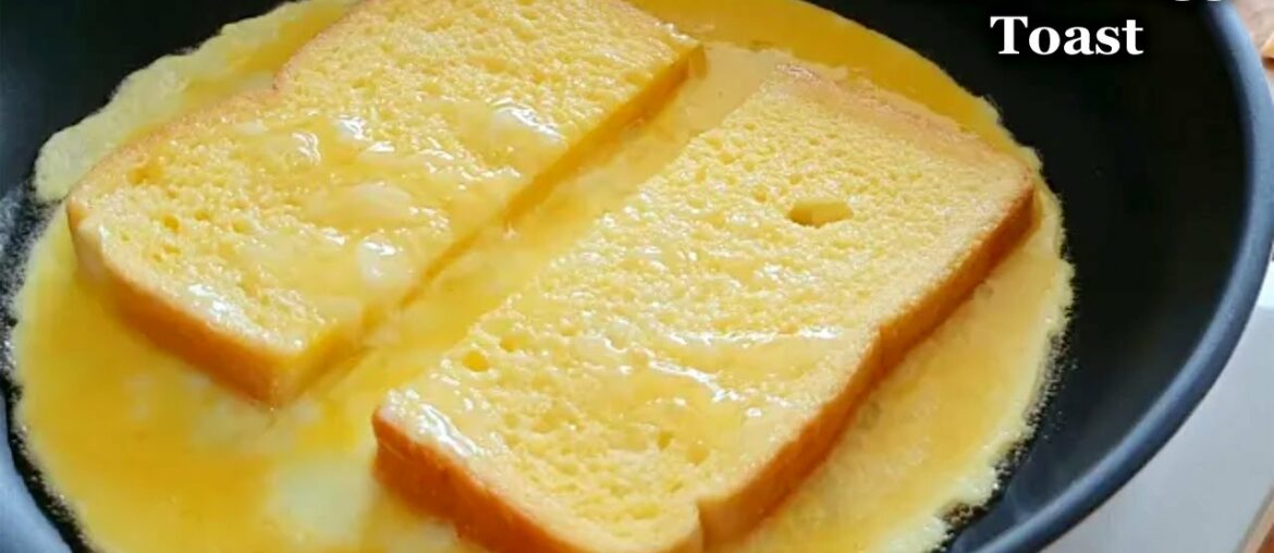 One Pan Egg Toast | How to make one pan egg toast | French toast omelette sandwich