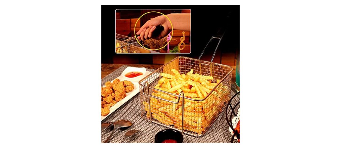 ▶️ ZOKOP Electric Fryer,12L Commercial Electric Countertop Stainless Steel Deep Fryer Basket French