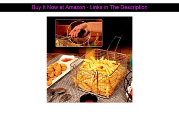 ▶️ ZOKOP Electric Fryer,12L Commercial Electric Countertop Stainless Steel Deep Fryer Basket French