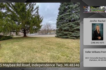 6115 Maybee Rd Road, Independence Twp, MI 48346