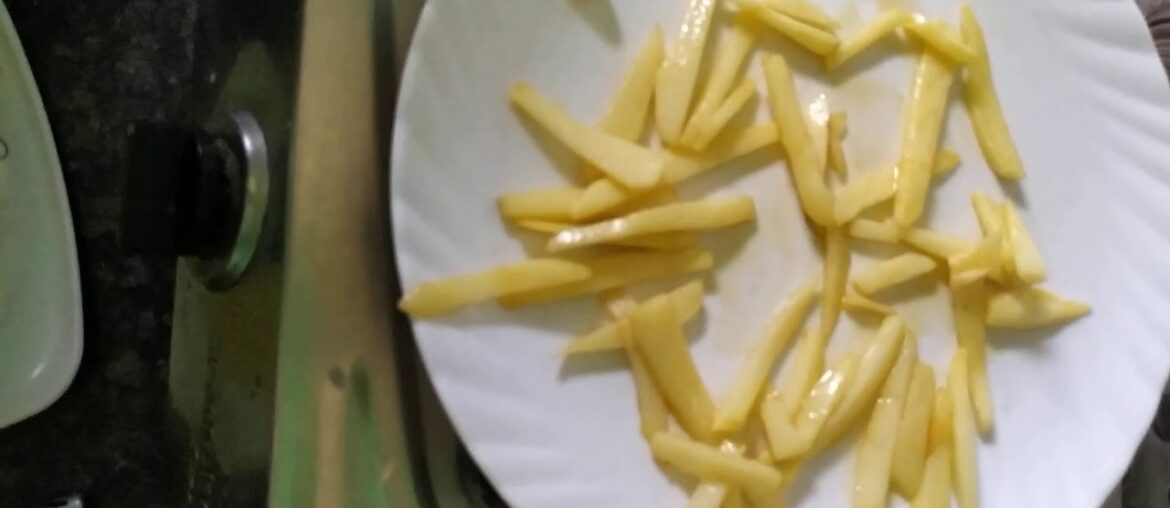 How to Make Crispy French Fries Recipe | french fries at home| french fries in punjabi