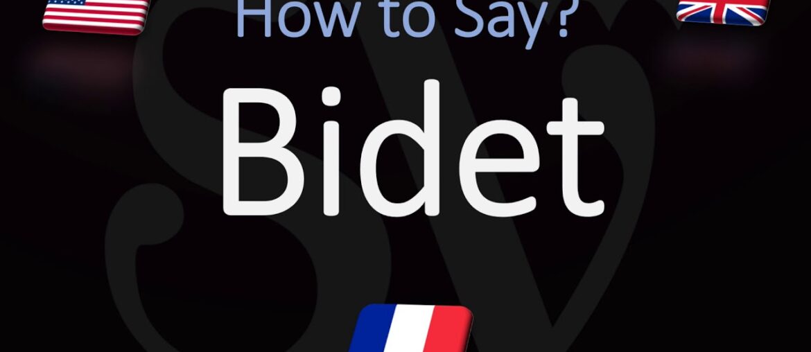 How to Pronounce Bidet? (CORRECTLY) English & French Pronunciation How to Pronounce Bidet? (CORRECTLY) English & French Pronunciation