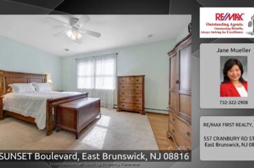 12 SUNSET Boulevard, East Brunswick, NJ 08816