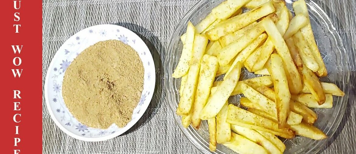 French fries recipe-Homemade crispy french fries recipe-Restaurant style french fries recipe.