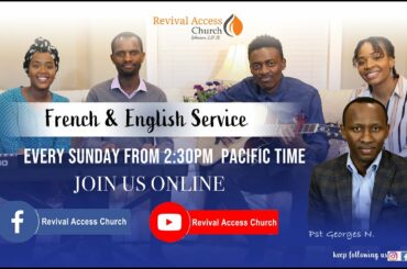 French and English Service April 19th 2020 | Revival Access Church