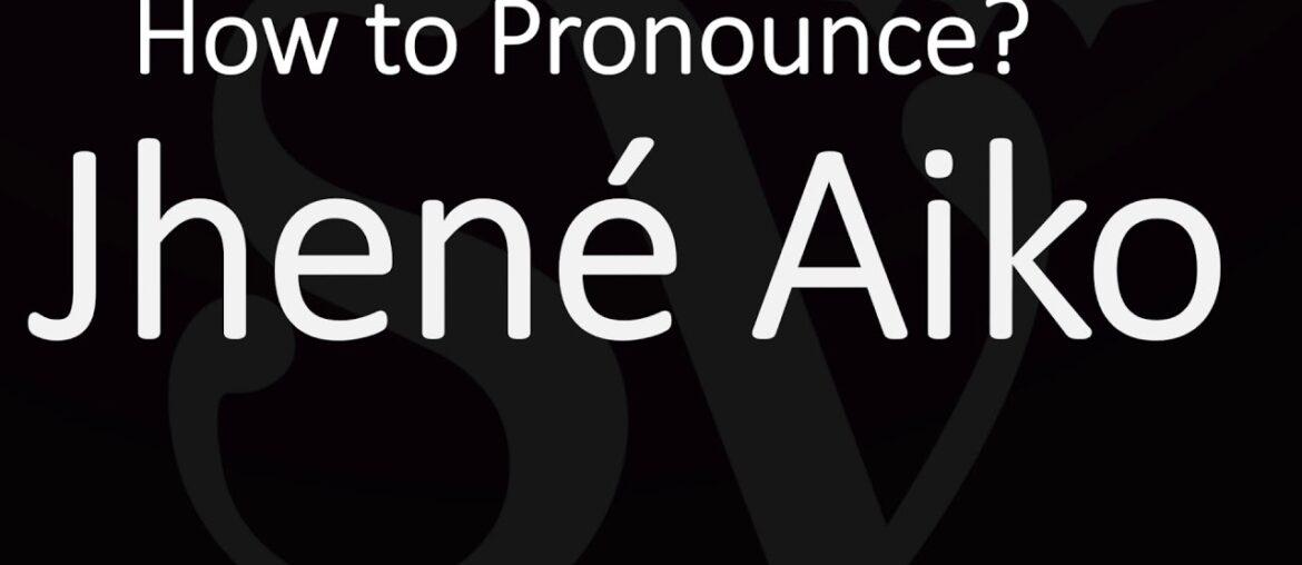 How to Pronounce Jhené Aiko? (CORRECTLY) How to Pronounce Jhené Aiko? (CORRECTLY)