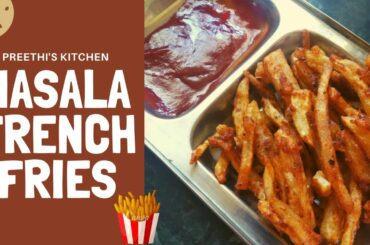 Masala French Fries Recipe | Cripsy potato finger chips - Quarantine recipe