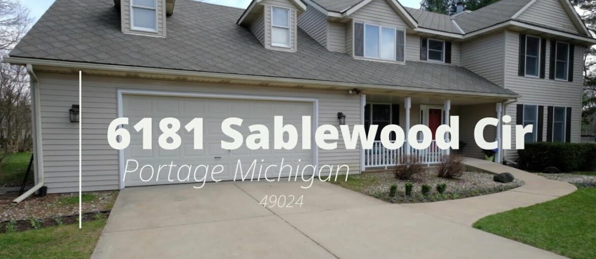 Portage Schools 4beds, 3.5 bath 3900sf fin. 6181 Sablewood Circle