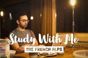 Study With Me in the French Alps - USMLE Preparation