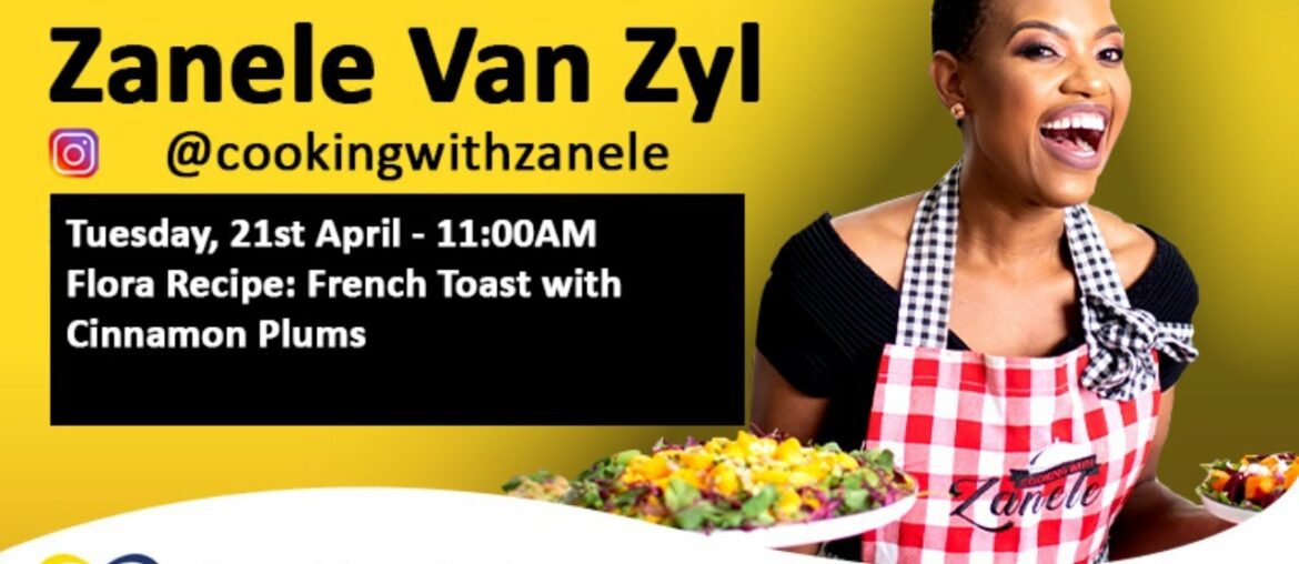 Flora Recipe: French Toast with Cinnamon Plums