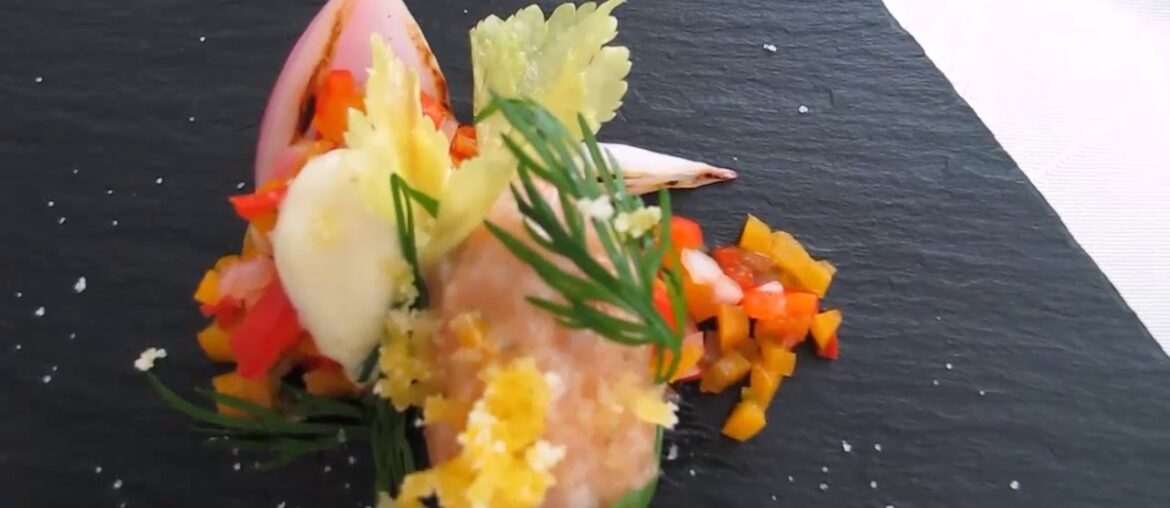 Salmon Tartare as Amuse-Bouche (French Cuisine) Salmon Tartare as Amuse-Bouche (French Cuisine)