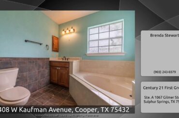 1408 W Kaufman Avenue, Cooper, TX 75432