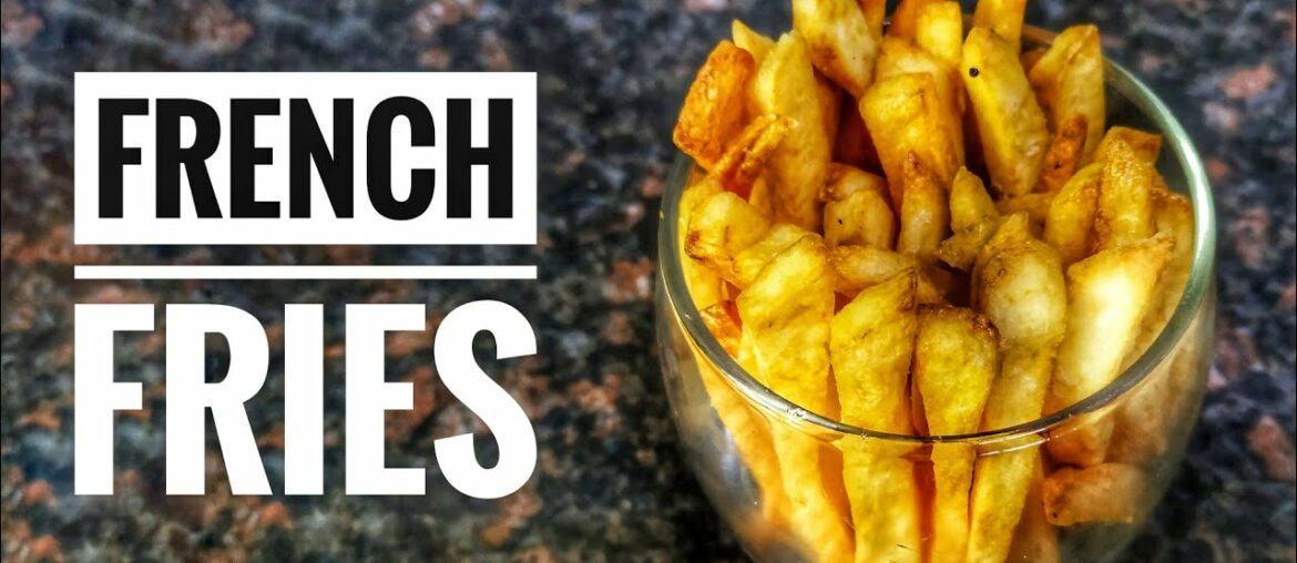 How to Make Crispy French Fries Recipe | Homemade क्रिस्पी फ्रेंच फ्राइज | Veg Kitchen