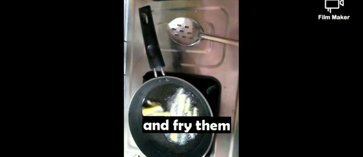 Easy French fries recipe for kids