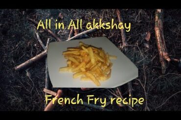 | French Fry | French Fry recipe in tamil | easy 5 min snack |