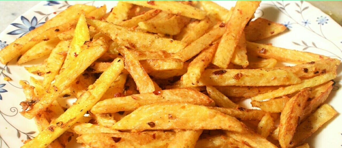 Chatpata Masaledar Chips | Karari Spicy Chilli French Fries Recipe by Chai Khana Vlogs