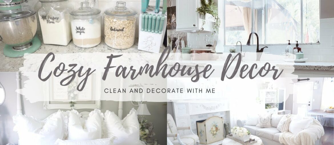 ✨NEW✨CLEAN & DECORATE WITH ME | FRENCH COUNTRY FARMHOUSE STYLE |MONICA ROSE