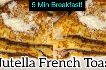Nutella French Toast recipe/Easily make Nutella France toast