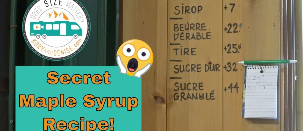 Making MAPLE SYRUP // Tree to Tasting, Authentic Quebec, Canada