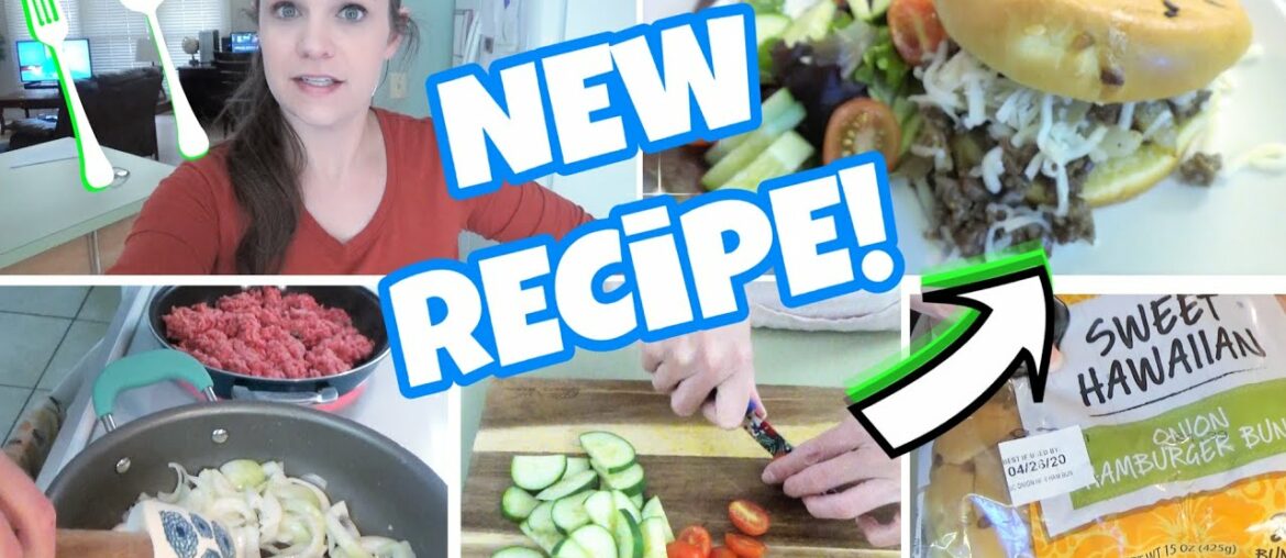 COOK WITH ME 2020 | NEW RECIPE | FRENCH ONION SLOPPY JOES