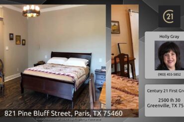 821 Pine Bluff Street, Paris, TX 75460