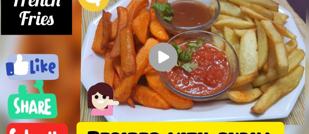 How to make crispy French fries at home || Crispy French fries recipe || Easy Homemade recipe 🤫 How to make crispy French fries at home || Crispy French fries recipe || Easy Homemade recipe 🤫