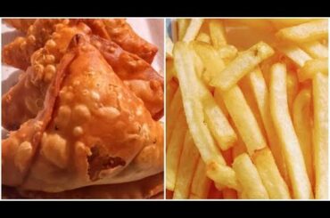 Aloo Samosa /Homemade crispy French fries recipe /sujis recipes/tamil