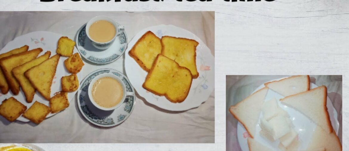 #1minute Breakfast recipe #french toast #Tea time #sugar brown #worldwithkiransisters #Breakfast