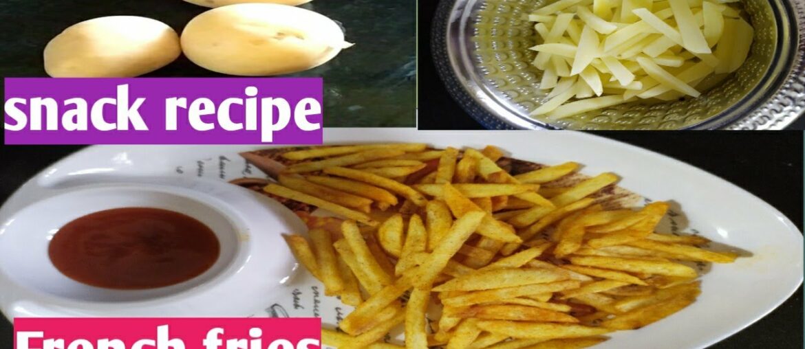 Crispy French fries recipe/Home made crispy French fries/Restaurant style French friesఫ్రెంచ్ ఫ్రైస్
