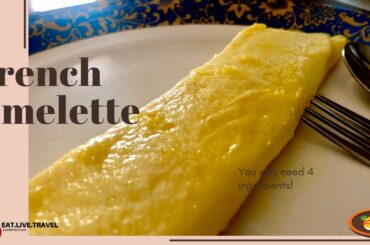 French Omelette | Easy Breakfast Recipe | Keto Diet Recipe