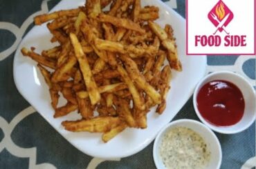 Crispy Masala French Fries|| Potato Chips ||Ramzan recipe ||food side pakistan