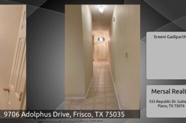 9706 Adolphus Drive, Frisco, TX 75035