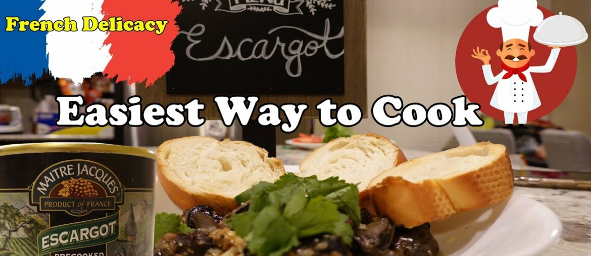 ESCARGOTS (Snails) in Garlic Butter Sauce | Easiest Way to COOK Snails ESCARGOTS (Snails) in Garlic Butter Sauce | Easiest Way to COOK Snails