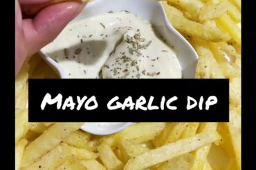 Mayo Garlic Dip| Shawarma Sauce| Garlic Sauce| Mayo Garlic Sauce Recipe #Dip #MayoGarlic