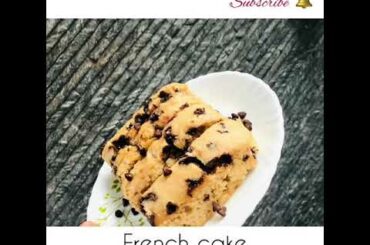 Evening snack recipe//French cake