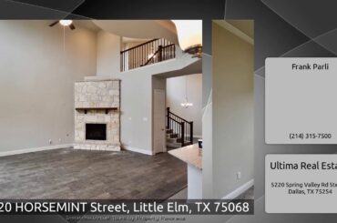 1220 HORSEMINT Street, Little Elm, TX 75068