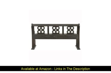 ✨ Homelegance Dining Seat Cushion Bench, 62 W, Espresso