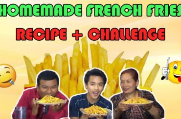 French Fries Recipe + Challenge || So Good 🤤 ||Abishek Gurung