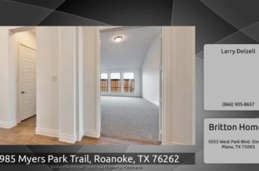 985 Myers Park Trail, Roanoke, TX 76262