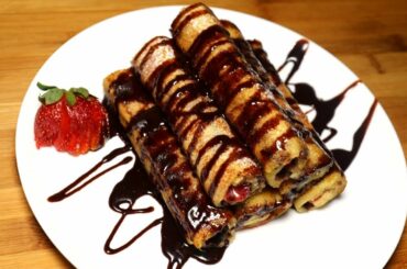 French Toast Rolls, Chocolate French Toast(Sehri Recipe) #Ramadan2020