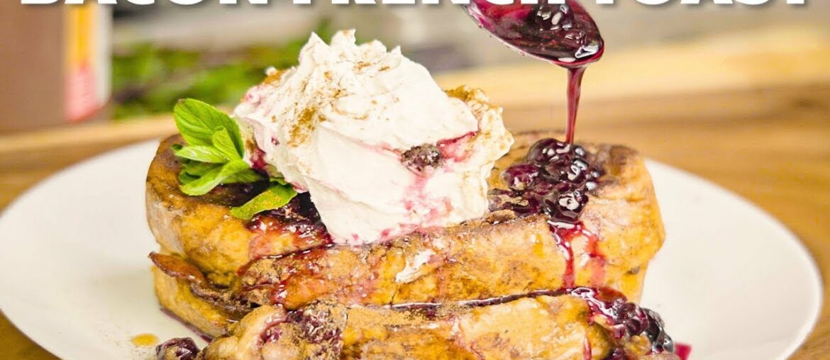 Bacon Stuffed French Toast – Quick & Easy Recipe (No Oven) Bacon Stuffed French Toast - Quick & Easy Recipe (No Oven)