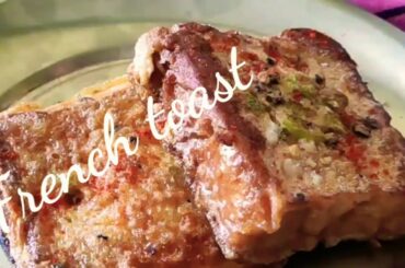 HOW TO MAKE FRENCH TOAST/BACHELOR EASY RECIPE/FRENCH TOAST INDIAN STYLE/SPICY FRENCH TOAST/street