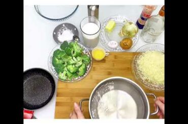Broccoli gratin, French Recipe, how to cook fast easy delicious - Comfort food with a French twist