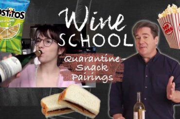 Wine Expert Teaches Wine Idiot How to Pair Wine with Snacks | Wine School | Food & Wine