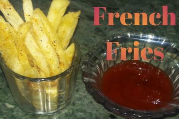 French Fries Recipe I Crispy french fries at home