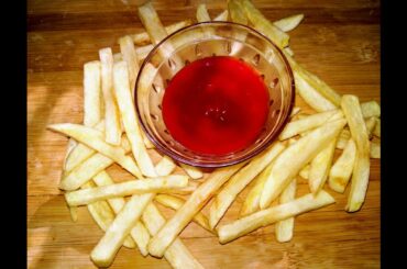 French Fries recipe in marathi | How to make french fries at home | फ्रैन्च फ्राईज् रेसिपी मराठी |