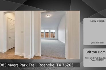 985 Myers Park Trail, Roanoke, TX 76262