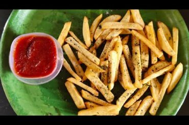 French Fries Recipe in tamil/How to make crispy French Fries Recipe/Homemade French Fries