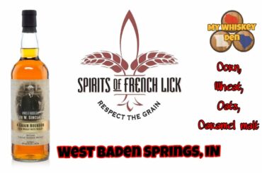 Spirits of French Lick - Lee W. Sinclair Whiskey Review